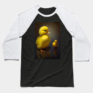 A Duck And His Friend Out Walking Baseball T-Shirt